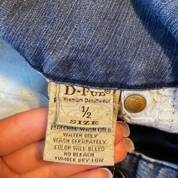 Denim Low Waisted Jeans - Picture 3 of 4